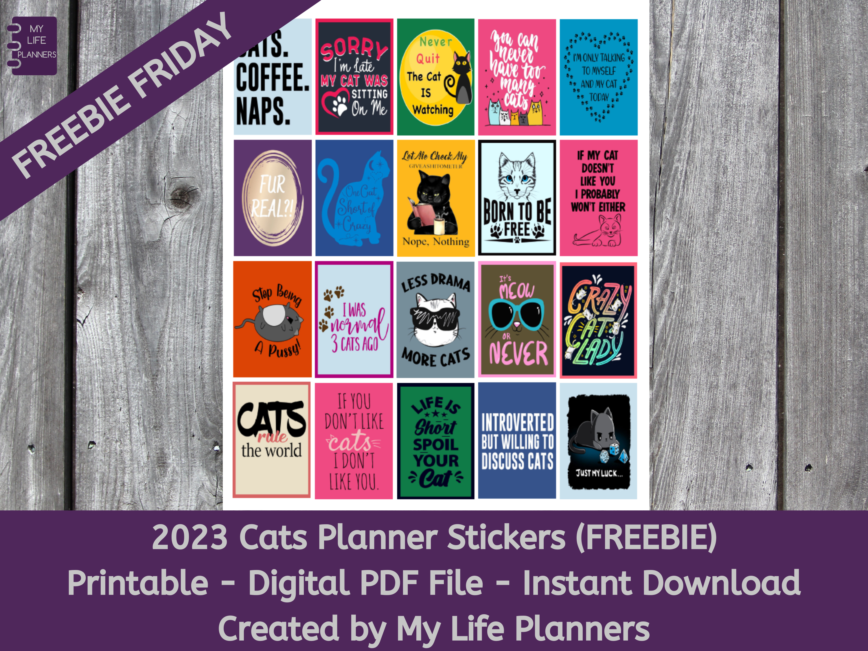 Life Is Better with A Cat Planner